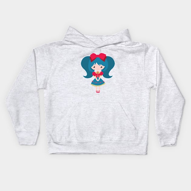 Loli lolita Kids Hoodie by Namarqueza